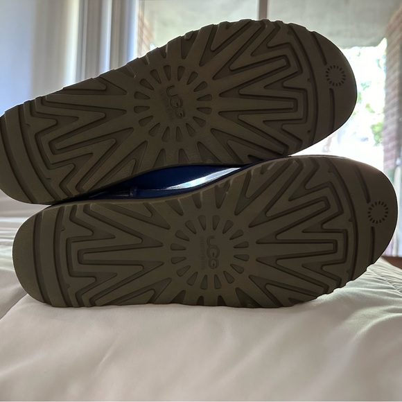 Stylish Blue Ankle Boots - Picture 4 of 7